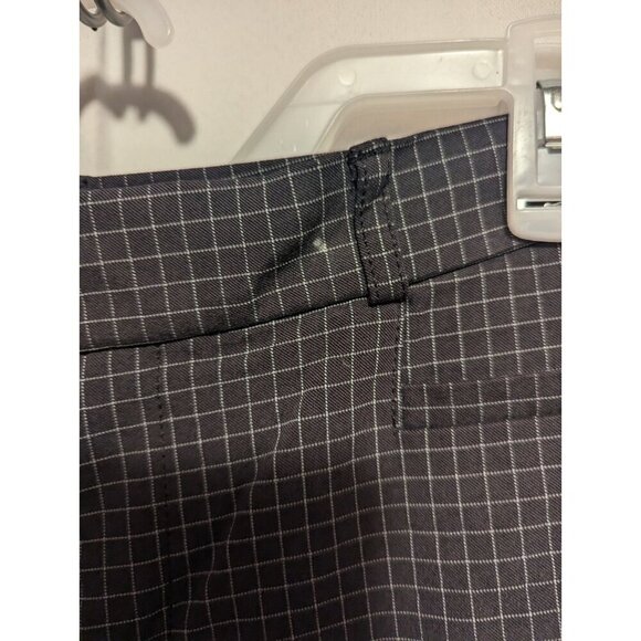 Banana Republic Women’s Sloan Crop Checkered Windowpane Pants Size 4 - Picture 3 of 16